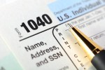 Federal 1040 and other tax forms at the library