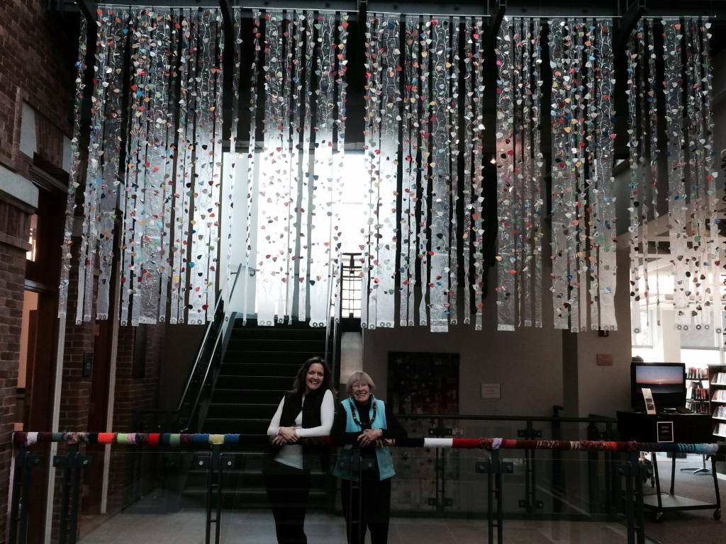 Vines by the Sound & Spirit Choir. Now on display at the Morse Institute Library