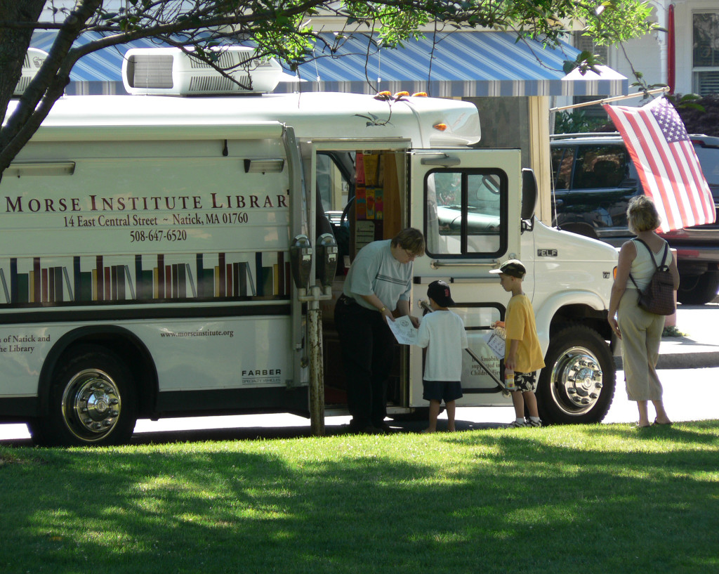 Morse Institute Library Bookmobile