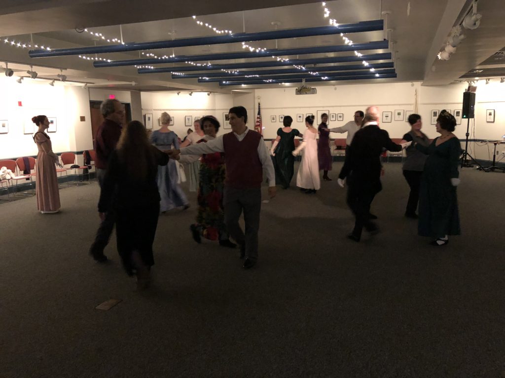 English Country Dancing with teachers from the Fox Ballroom Dance Studio