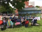 MIL Stitchers on the Natick Common