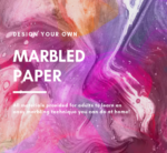 Design your own marbled paper event at the library!